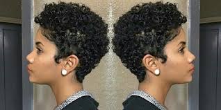 These short and curly hairstyles will make any black woman look truly amazing. Short Natural Curly Pixie Haircuts Curly Hair Styles Natural Hair Styles Short Hair Styles Easy