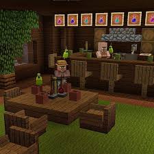Iron bars can be found in parts of strongholds , woodland mansions , desert and plains villages , igloo basements. Yesterday I Built The Bar Green Parrot Where The Brexitville Villagers Can Let Go Minecraft Minecra Minecraft Designs Minecraft Crafts Minecraft Creations