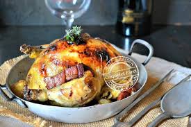 Recette Coquelet Farci De Noel Cuit En Cocotte Au Four Recette Farce Coquelet Recette Recette