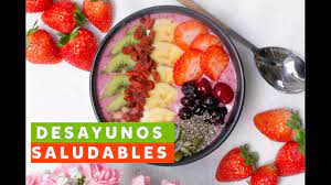 Smoothie Bowl De Frutas Desayuno Saludable Youtube
