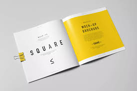Square Brochure Mock Up By Yogurt86 On Envato Elements Square Brochures Brochure Design Brochure