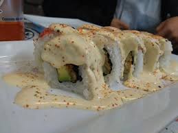 This monster sushi roll is a big food challenge not to be taken lightly! Pin On Food