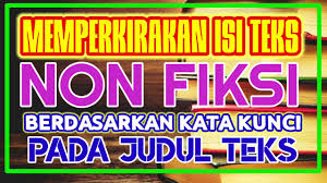 Teks eksposisi merupakan paragraf atau teks yang sifatnya berupa penyampaian pendapat tanpa bertujuan mempengaruhi. B Indonesia Kelas 6 Tema 6 Memperkirakan Isi Teks Non Fiksi Berdasarkan Judul Teks Youtube