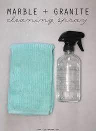 The installers neglected to polish the edge of the granite. Diy Cleaners Marble Granite Cleaning Spray Clean Mama