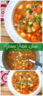 German Potato Soup Kartoffelsuppe Recipe German Potato Soup German Food Authentic Potato Soup