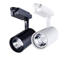 1pcs 12w 20w 30w Cob Led Track Light Led Rail Lamp Leds Spotlights Iluminacao Lighting Fixture For Shop Store Spot Lighting Cob Led Track Led Trackled Track Light Aliexpress
