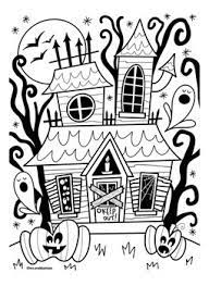 These spring coloring pages are sure to get the kids in the mood for warmer weather. Haunted House Coloring Page Worksheets Teaching Resources Tpt