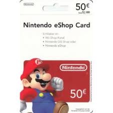 Fill your cart with color today! Nintendo Eshop Card 50 Eur Europe Account Digital