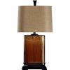 Vtg shabby uplight furry table lamp wrought iron mid century modern contemporary. 1