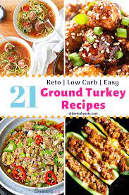 Never get bored of ground turkey again with the help of one of these 11 ground turkey recipes. 21 Low Carb Keto Ground Turkey Recipes Dr Davinah S Eats