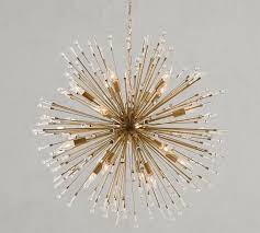 Explosion Crystal Chandelier Starburst Chandelier Chandelier In Living Room Wood Bead Chandelier