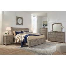 The most intimate spot of the house where you will easily lose yourself in sweet dreams. Ortanique Sleigh Headboard Bedroom Set In Light Opulent