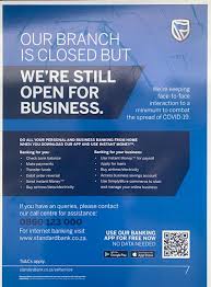 Standard bank group limited physical address 9th floor standard bank centre 5 simmonds details: A Message From Standard Bank Windermere Centre Facebook