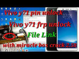 Thanks for watching this video in this video, i'll show you how to vivo y71 hard reset | pattern unlock | remove password via unlock tool. Vivo Y71 Pin Pattern And Frp Unlock With Miracle Box Crack 2 58 By Ansh Mobile