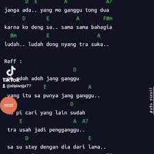 Jan Ganggu Cover Lirik Chordtela Cover Musik Sederhana