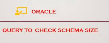 How To Find Schema Size In Oracle - Orahow