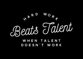 Insane work ethic beats talent every time. Hard Work Beats Talent When Talent Doesn T Work Greeting Card For Sale By Wam