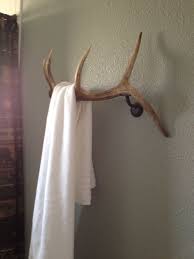 Antler Bathroom Decor Bathroom Decor Deer Antler Decor Home Diy Hunting Decor