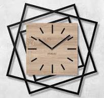 3D Wooden Wall Clock - Frames