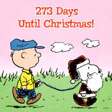 273 days until christmas スヌーピー ピーナッツ クリスマス
