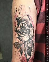 Rose Tattoo Best Tattoo Artist In India Black Poison Tattoo Studio Tattoo Studio Rose Tattoo Tattoo Artists