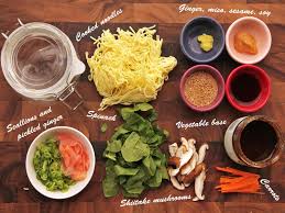 Make Your Own Just Add Hot Water Instant Noodles And Make Your Coworkers Jealous The Food Lab Diy Food Recipes Healthy Recipes Broth Recipes