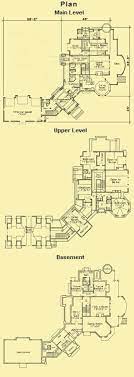 Vacation Cottage Plans 4 Bedroom Lake Home With Rear View Lake House Plans Cottage Plan Lake House