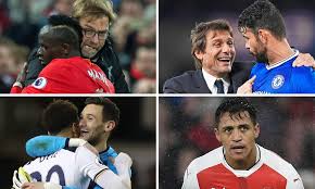 Get all latest and breaking news, scores, match coverages and updates! Premier League Fight To The Finish Daily Mail Online