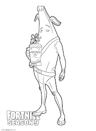 Maybe you would like to learn more about one of these? Peely Skin Fortnite Coloring Pages Peely Coloring Pages Coloring Pages For Kids And Adults
