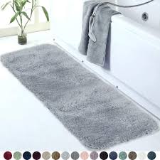 We have bathroom rugs and bath mats in all different shapes, sizes, and colors to fit with any bathroom decor. Walensee Large Bathroom Rug 24 X 60 Grey Extra Soft And Absorbent Shaggy Bathroom Mat Machine Washable Microfiber Bath Mat For Bathroom Non Slip Bath Mat Luxury Bathroom Floor Mats Rubber Back