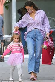 They split custody of the child in half and carry out their parental duties even despite the separation. Irina Shayk Puts Tiara On Lea De Seine Four As She Takes Her Shopping For An American Girl Doll Todayuknews