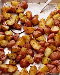 About 18 minutes wrapped in foil. Patotoes Recipes Peperoni Recipes Sweedish Recipes 30clean Recipes Sichuan Recipes Psmf Reci Baked Red Potatoes Red Potato Recipes Roasted Red Potatoes