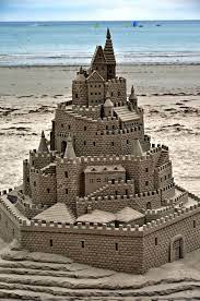 This Fanciful Fortress Was Constructed Near Boardwalk Beach Resort In Panama City Beach Sand Castle Sand Art Sand Sculptures