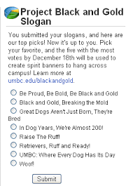 Umbc Slogan Contest Analysis Jamieumbc