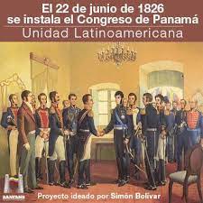 22 de junio de 1826. Banfanb On Twitter Proyecto Ideado Por Simon Bolivar Instalacion Del Congreso De Panama 22 De Junio De 1826 Banfanb Http T Co 6dyoihltlo