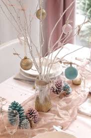 Deco noel or et blanc ». Deco De Table De Noel Diy Pas Cher Et Facile Fabriquer Deco De Noel Deco Noel Decoration Noel