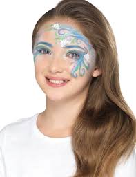 Für welches faschings kostüm sich ihr jüngster oder ihre jüngst auch entscheiden sollte, die passende faschingsaccessoires für kinder sollten dabei nicht fehlen. Meerjungfrauen Schminkset Fur Kinder 13 Teilig Bunt Gunstige Faschings Make Up Bei Karneval Megastore