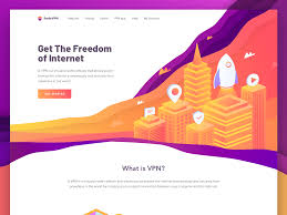 Vpn Landing Page By Indro Landing Page Web Layout Landing Page Design