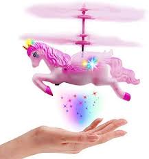 Cute Birthday Toys For 8 Year Olds Girls Amazon Com Flying Unicorn Drone Toys Gifts For Girls Age 6 7 8 9 14 Years Old Pink Mini Hand Control Flying Heli In 2020 Fairy Dolls Toys Gifts Helicopter Birthday