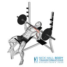 Here's how to incline bench press on smith machine systems: Chest Exercises Personal Trainer In Port Melbourne Nick Hall Body Transformationspersonal Trainer In Port Melbourne Nick Hall Body Transformations