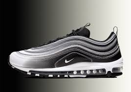 New Nike Air Max 97 Black And Gold Nike Air Max 97 Black White 921826 016 Store List Sneakernews Com Nike Air Max Nike Air Max 97 Nike Air