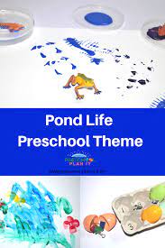 Playful spring activities and printables about favorite spring themes. Pond Life Theme For Preschool