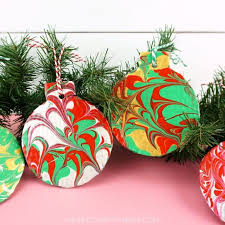 Maybe you would like to learn more about one of these? Marble Christmas Ornaments I Heart Crafty Things