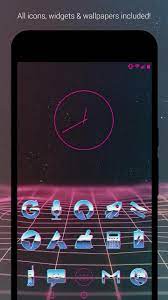 Totally rad 80's chrome and neon theme that's free to the max! Rad Pack 80 S Theme For Android Apk Download