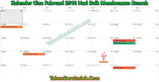 Mengurutkan angka hari pasaran mulai dari jumlah yang paling kecil. Kalender 2018 Hari Baik Membangun Rumah Menurut Fengshui