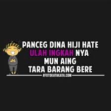 Kata Kata Cinta Bahasa Sunda Lucu Gambar Lucu Bahasa
