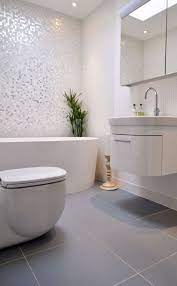 Fabulous mosaic blue and white tiles. Ensuite Bathrooms Interior Design Ideas Home Decorating Inspiration Moercar Beautiful Tile Bathroom Bathroom Wall Tile Design Bathroom Tile Designs