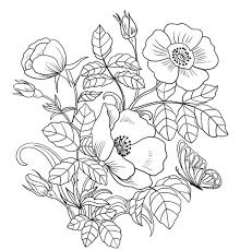 Here are free printable flower coloring pages for adults and for kids. Pin On Spring Into Spring