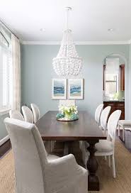 15 Coastal Chandeliers For Beach Homes Coastal Dining Room Dark Dining Room Dark Wood Dining Table