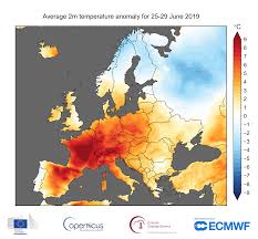 Record Breaking Temperatures For June Copernicus